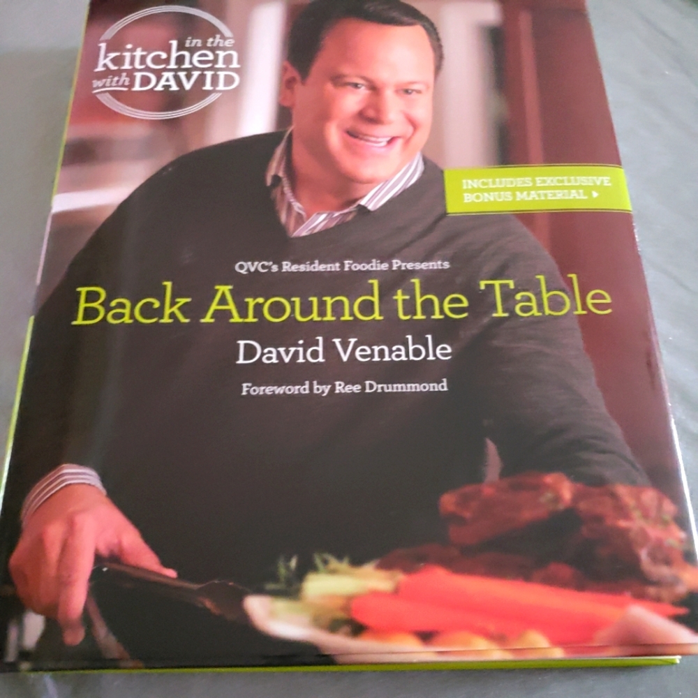 David Venable Cookbook QVC In The Kitchen w/David